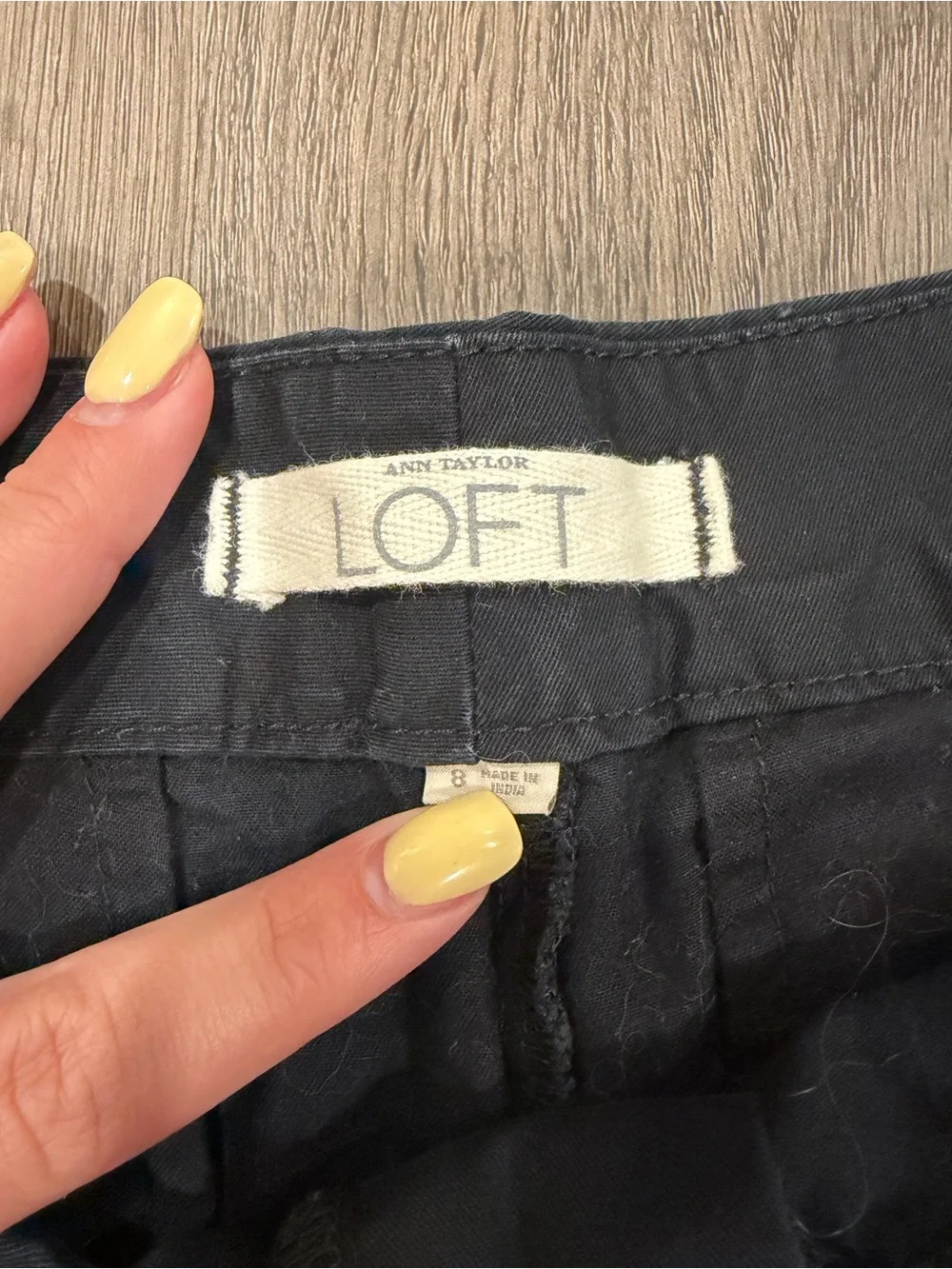 LOFT Black Shorts - Picture 3 of 3